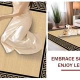 Contemporary Neutral Tone Trellis Motif(Beige)