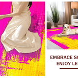 Elegant Colorful Tiled Motif(Pink)