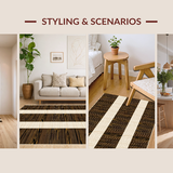 Ultra Soft Area Rug, Non Slip, Stain Resistant, Washable Area Rugs for Living Room, Bedroom, Vibrant Playful Animal Design(Beige)