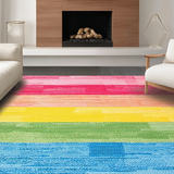 Charming Pastel Rainbow Motif(Pink)