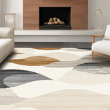 Artful Rustic Brushstroke Elements(Beige)