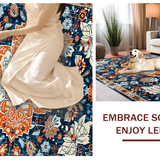 Cozy Earthy Tones Diamond Layout(Blue)