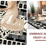 Sophisticated Minimalist Geometric Fusion(Black)