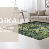 Elegant Abstract Tapestry Design(Gray)