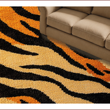 Ultra Soft Area Rug, Non Slip, Stain Resistant, Washable Area Rugs for Living Room, Bedroom, Eye-Catching Decorative Wildlife Rug for Offices(Beige)