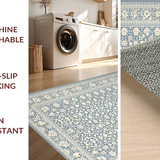 Charming Ivory Vintage Vibes(Blue)