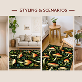 Playful Seasonal Botanical Design(Black)