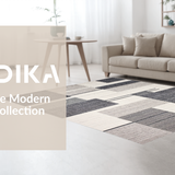 Luxurious Textured Geometric Statement(Gray)