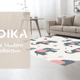 Elegant Earthy Toned Safari Scene(Gray)