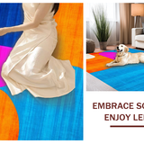 Dynamic Multi Hued Geometric Layout(Blue)