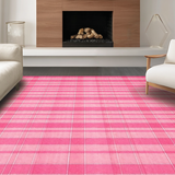 Contemporary Whimsical Shaggy Motif(Pink)