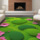 Charming Colorful Leaf Design(Green)