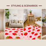 Charming Retro Strawberry Design(Pink)