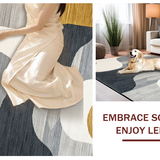 Elegant Swirling Waves in Earthy Hues(Gray)
