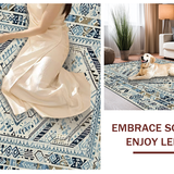 Artistic Ethnic Geometric Fusion(Beige)