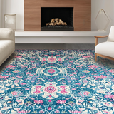 Chic Earthy Patchwork Aesthetic(Blue)