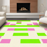 Delightful Multicolor Activity Scene(Beige)