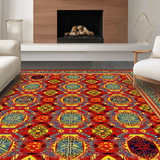 Eclectic Color Splash Tapestry Look(Red)