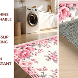 Delicate Plush Abstract Motif(Pink)