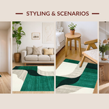 Contemporary Light and Dark Green Harmony(Green)