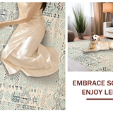 Elegant Knotted Tassel Motif(Beige)