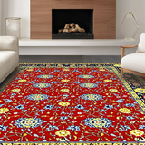 Elegant Country Garden Motif(Red)