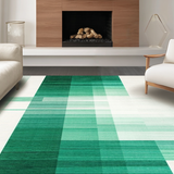 Ultra Soft Area Rug, Non Slip, Stain Resistant, Washable Area Rugs for Living Room, Bedroom, Serene Nature-Inspired Soft Tones(Green)