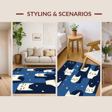 Lighthearted Ivory Cat Concept(Blue)