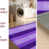 Ultra Soft Area Rug, Non Slip, Stain Resistant, Washable Area Rugs for Living Room, Bedroom, Whimsical Purple Plush Delight(Purple)