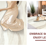 Stylish Contemporary Linear Flow(Beige)