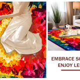 Enchanting Rainbow Energy Flow Design(Red)