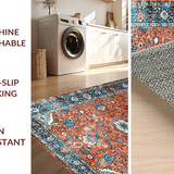 Intricate Medallion Rustic Charm(Red)