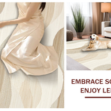 Coastal Rustic Wave Motif(Beige)