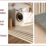 Ultra Soft Area Rug, Non Slip, Stain Resistant, Washable Area Rugs for Living Room, Bedroom, Versatile Indoor Medium Pile Meditation Rug(Beige)
