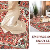 Eclectic Retro Floral Harmony(Red)