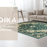 Whimsical Colorful Medallion Accent(Green)