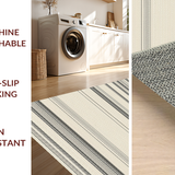 Contemporary Striped Earthy Tones(Beige)