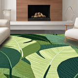 Tropical Green Leaf Aesthetic(Green)
