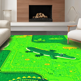 Joyful Cartoon Character Look(Green)