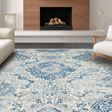 Whimsical Tropical Floral Aesthetic(Blue)