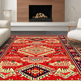 Bold Colorful Trellis Design(Red)
