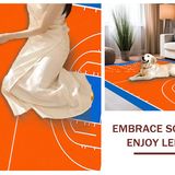 Ultra Soft Area Rug, Non Slip, Stain Resistant, Washable Area Rugs for Living Room, Bedroom, Dynamic Fire-Printed Sports Aesthetic(Orange)
