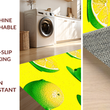 Ultra Soft Area Rug, Non Slip, Stain Resistant, Washable Area Rugs for Living Room, Bedroom, Fun Shaped Decorative Bath Accent(Yellow)