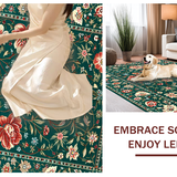 Elegant Earthy Tones with Floral Touches(Green)