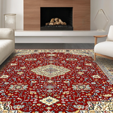 Luxurious Ogee Floral Accents(Red)