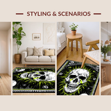 Eerie Fun Skull Character Design(Black)