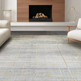 Sophisticated Abstract Geometric Motif(Gray)