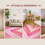 Lush Bright Heart Shaped Décor(Pink)