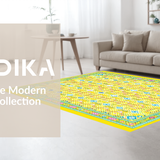Cheerful Colorful Geometric Artwork(Yellow)