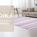 Cozy Ivory and Lavender(Purple)